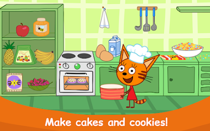 Kid-E-Cats: Kids Cooking Games screenshot