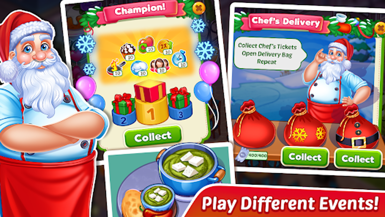 Christmas Fever Cooking Games screenshot