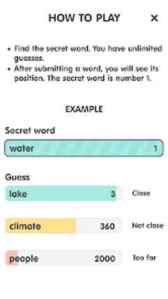 Contexto: Popular Words Game Image