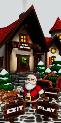 Winter Games : Santa jumping game screenshot