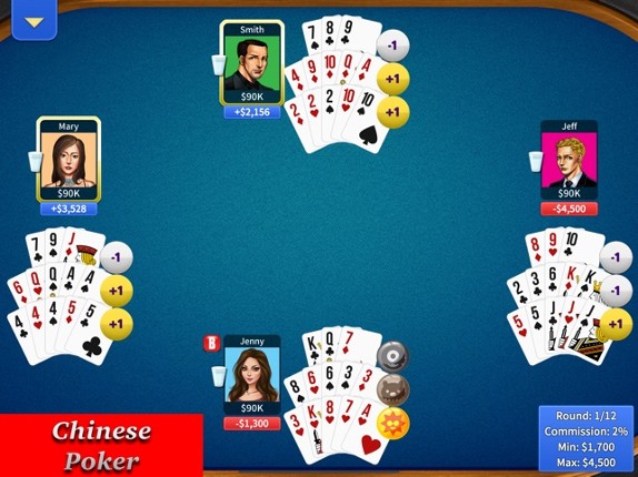 KK Casino Chinese Poker Online screenshot