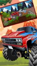 Monster Climb truck - Wood Transport Racing Game Image