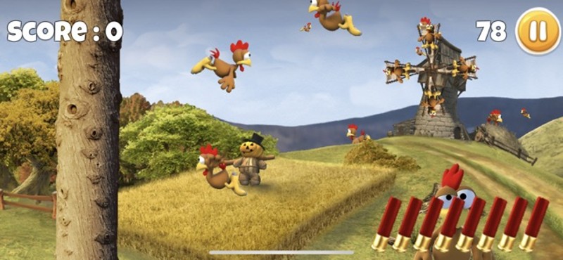 Moorhuhn Crazy Chicken Remake screenshot