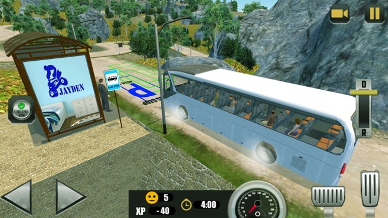 Offroad Bus Hill Transport Sim screenshot