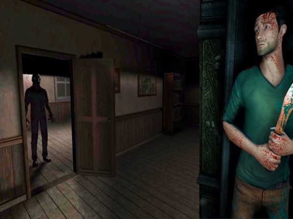 Scary Slender Man Horror Game Image