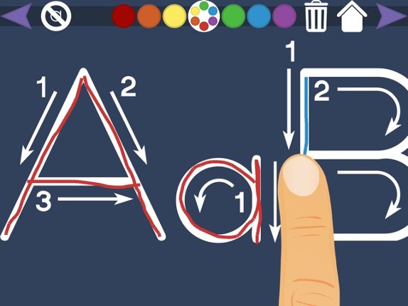 Trace Your Name - Help your children learn to read and write by tracing their own name. screenshot