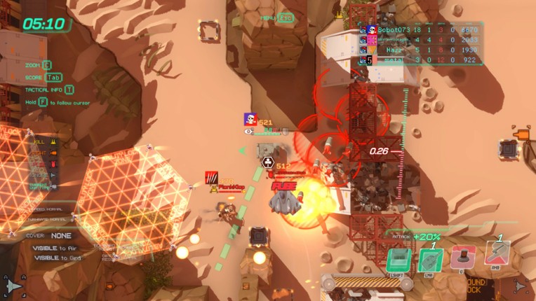 VERTICAL FIGHTERS screenshot