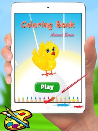 Animal Coloring Book - Drawing for kids and kindergarten Image