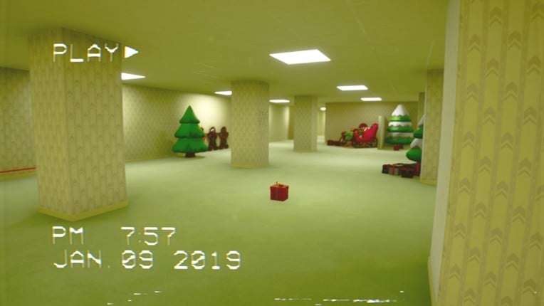 Backrooms Santa screenshot
