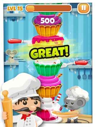 Chef Timber World Master "Cooking Games" Cakes Story Candy Timberman Star Edition 2016 screenshot