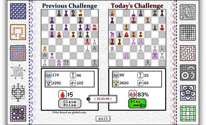 Chess Evolved Online screenshot