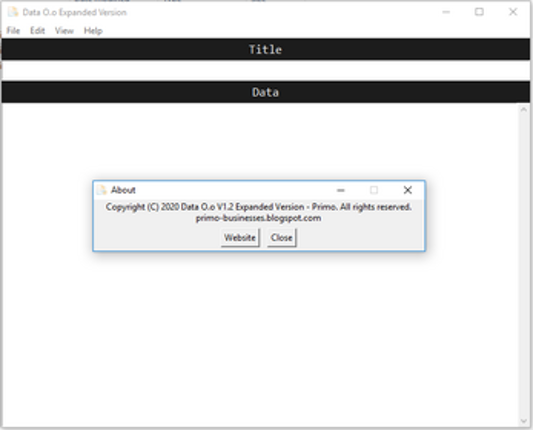 Data O.o - Data Software Encryption Image