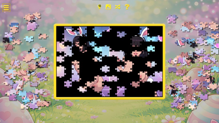 Easter Bunny Girls – Hentai Jigsaw screenshot