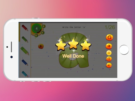 English ABC 123 Alphabet Number Tracing for Kids screenshot