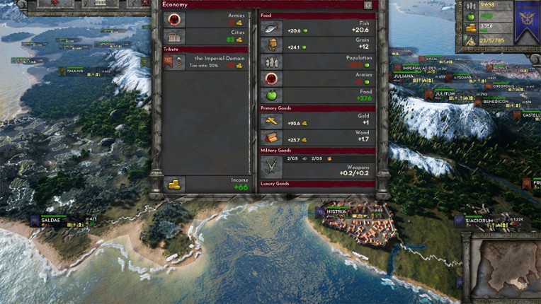 Fall of an Empire Prologue: Path to the Throne screenshot