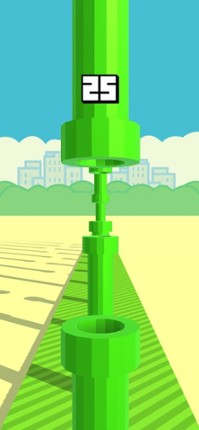 Flappy 3D - Bird's Eye View screenshot