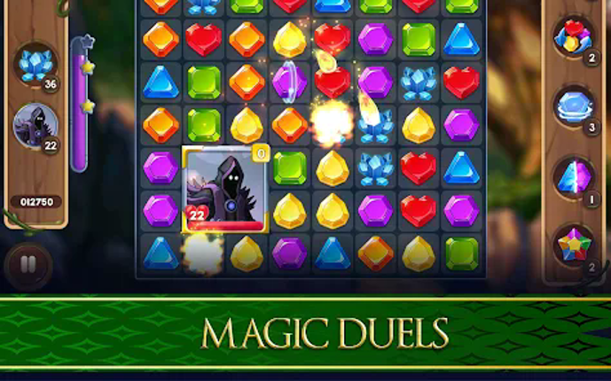 Avalon Jewels Match-3 screenshot