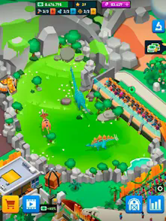 Dinosaur Park—Jurassic Tycoon screenshot