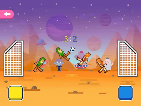 Droll Soccer--fly ball screenshot