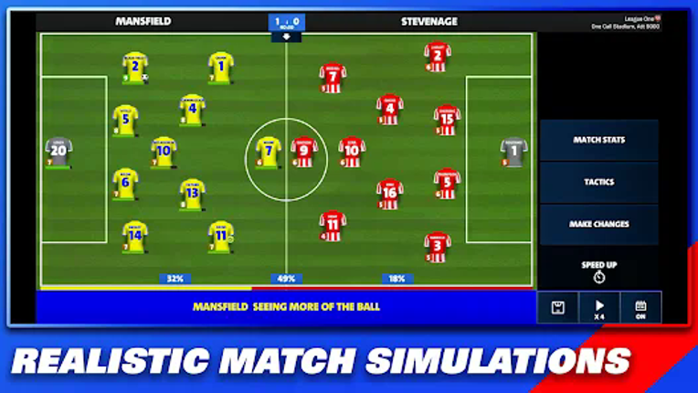 First Team Manager 2026 screenshot