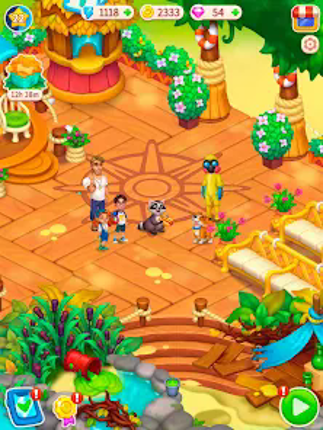 Secrets of Paradise Merge Game screenshot