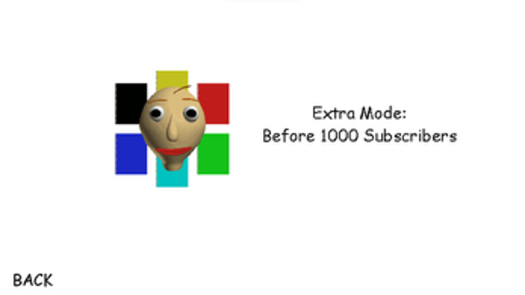 HARD MODE Baldi VN Basics (Extra Story) screenshot