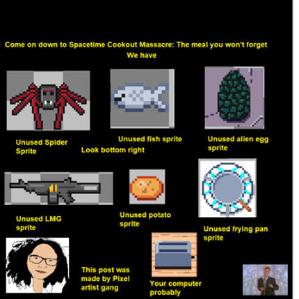 Spacetime Cookout Massacre: The Meal You Won't Forget screenshot