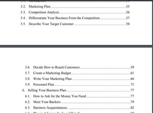 Step By Step Guide Writing Business Plan screenshot