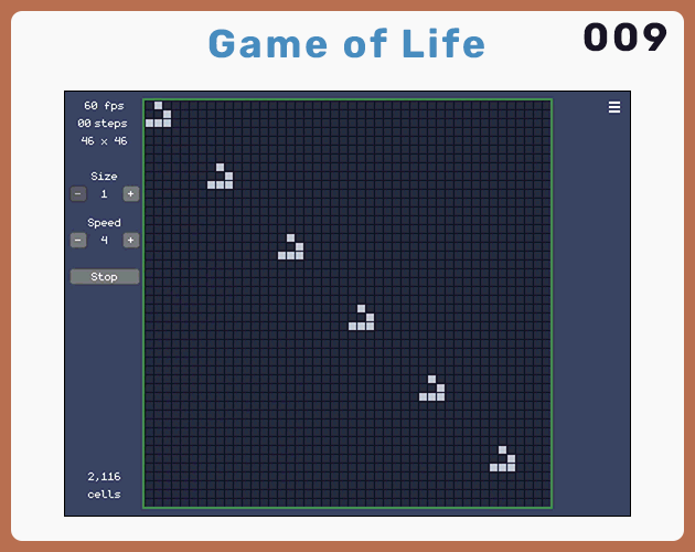Games like [009] Game of Life