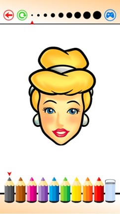 How to Draw Little Princess on Sketch Line screenshot