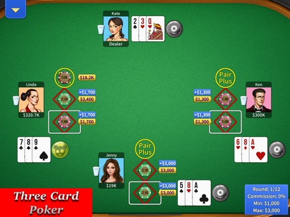 KK Casino Chinese Poker Online screenshot