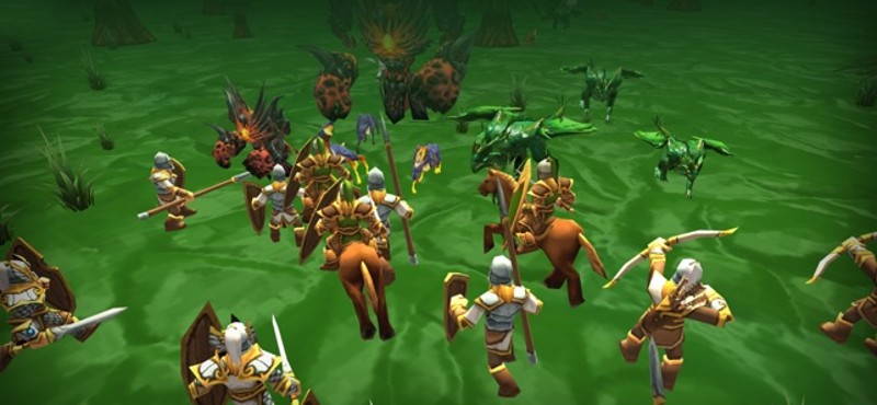 Knights vs Dragons Battle Sim screenshot