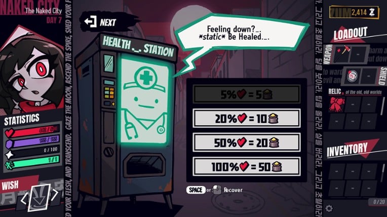 Lunaraxia: Magpie Sings of the World's End screenshot