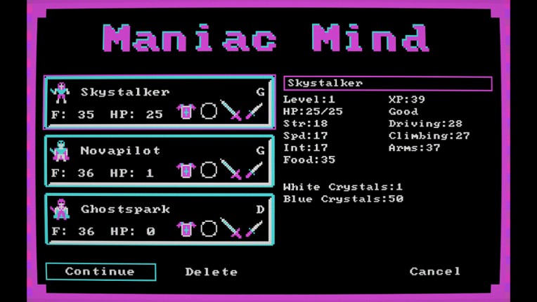 Maniac Mind screenshot