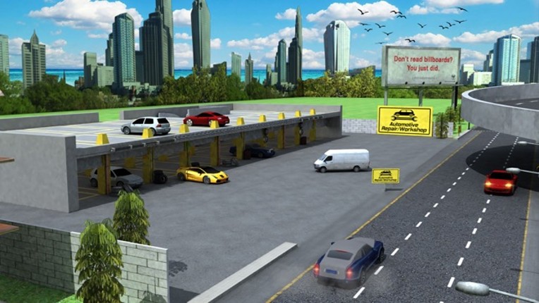 Multi-Level Supermarket Valet Car Parking 3D Sim screenshot