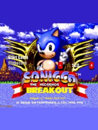 Sonic CD Breakout Game Cover