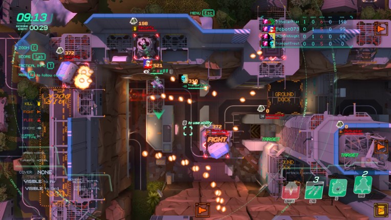 VERTICAL FIGHTERS screenshot