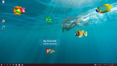 Virtual Aquarium - Overlay Desktop Game Image