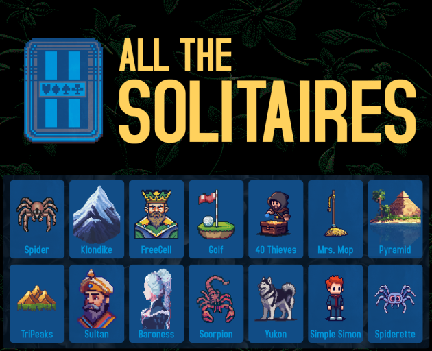 Games like ALL THE SOLITAIRES