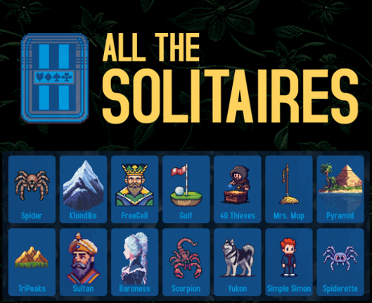 ALL THE SOLITAIRES Game Cover