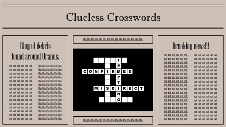 Clueless Crosswords screenshot