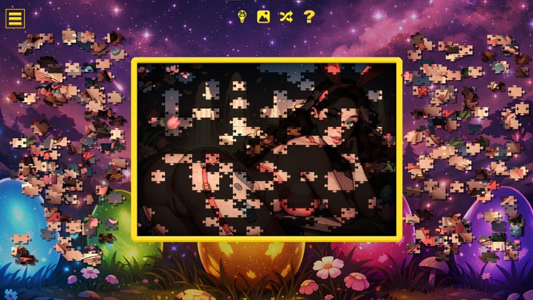 Easter Bunny Girls – Hentai Jigsaw screenshot