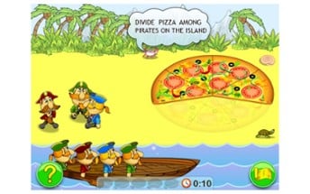 Fractions and Smart Pirates. Free Image