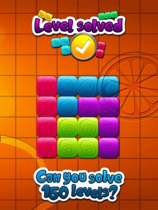 Fruit Block Puzzle Game – Fit Colorful Blocks and Solve HD Levels for Brain Training in10/10 Box screenshot