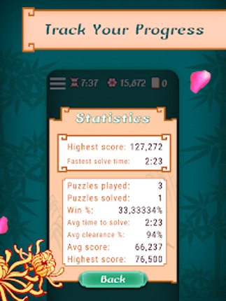 Classic Majong Solitaire Game screenshot