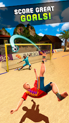 Shoot Goal - Beach Soccer Game screenshot