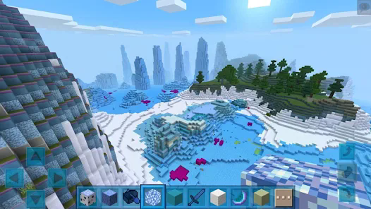 Ice Craft Game - Winter Block Image