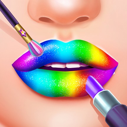 Lip Art DIY Makeover Games Game Cover