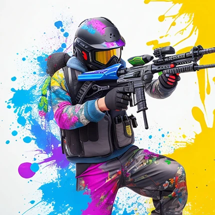 Paintball Attack 3D: Color War Image