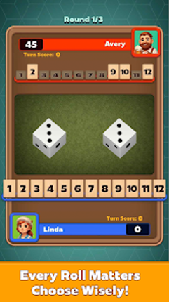 Shut The Box - Dice Puzzle Image